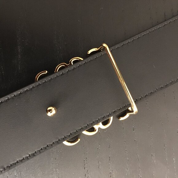 Loewe Reversible Cognac and Black Leather belt main image 3